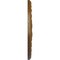 Ekena Millwork Palmetto Ceiling Medallion (Canopies up to 5"), 20 7/8"OD x 3 5/8"ID x 1 5/8"P, Smokey Topaz Crackle CM20PMSTC - alternate 3